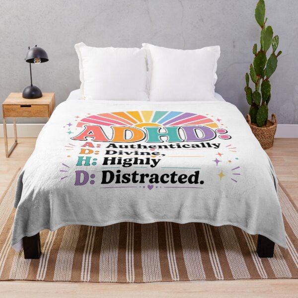 Item preview, ADHD – Authentically Divine Highly Distracted designed and sold by Noventra112.