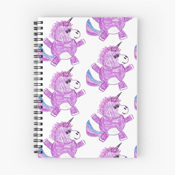 Item preview, Cute Pink Unicorn Crayon Drawing designed and sold by MagicYana.