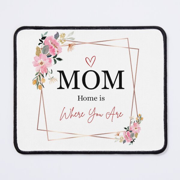 Item preview, Mom Home Is Where You Are | Cozy Mother's Day Design designed and sold by FlareCraftStudio.