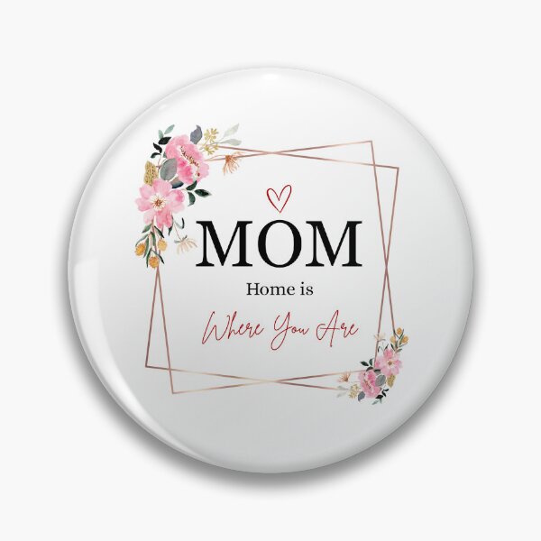Item preview, Mom Home Is Where You Are | Cozy Mother's Day Design designed and sold by FlareCraftStudio.