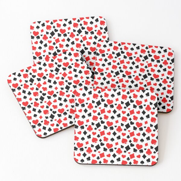 Item preview, Playing card suits Print, Poker Harlequin Pattern  designed and sold by bestggraphico.