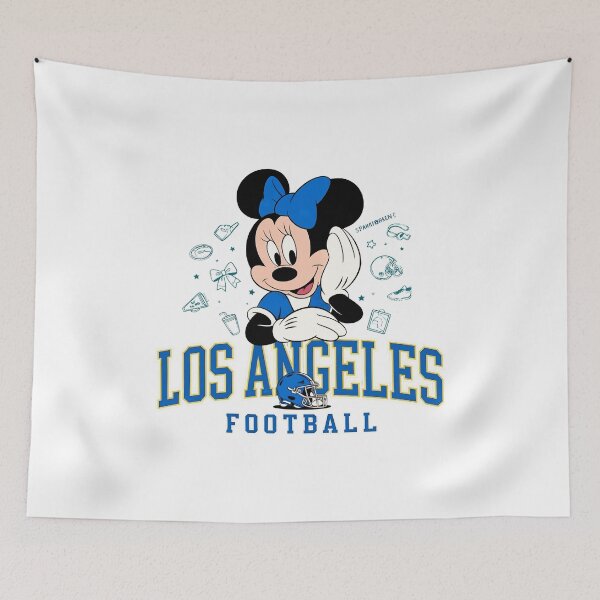 Item preview, Minnie Mouse Inspired LA Football designed and sold by lynhanz2.