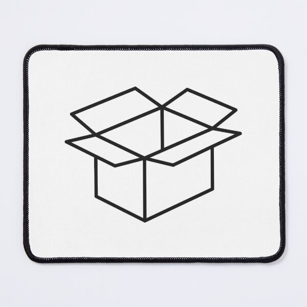 Item preview, Open Cardboard Box Packaging Line Icon designed and sold by VectorForge Studio.