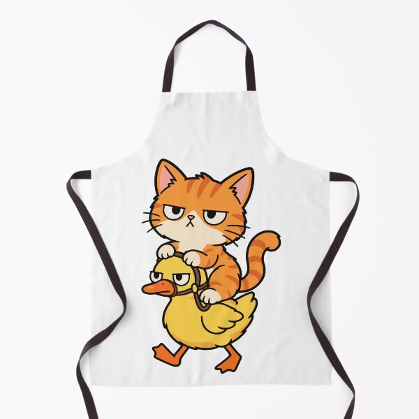 Item preview, Grumpy Cat Riding a Duck Funny Animal designed and sold by MewMade.
