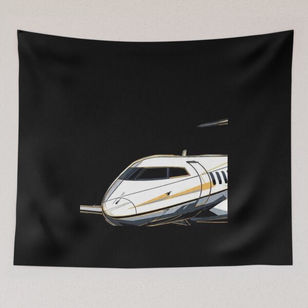 Item preview, Luxury Private Jet – Gold & Black Success Lifestyle Design designed and sold by GeoBeast.