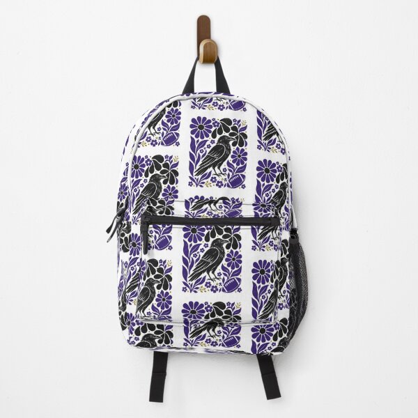 Item preview, Boho Raven Floral Football Art designed and sold by Centano94.