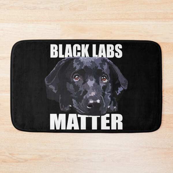 Item preview, Black Labs Matter Labrador Puppy designed and sold by Just-Arts-4U.