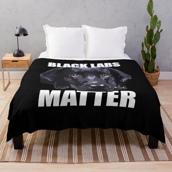Item preview, Black Labs Matter Labrador Puppy designed and sold by Just-Arts-4U.