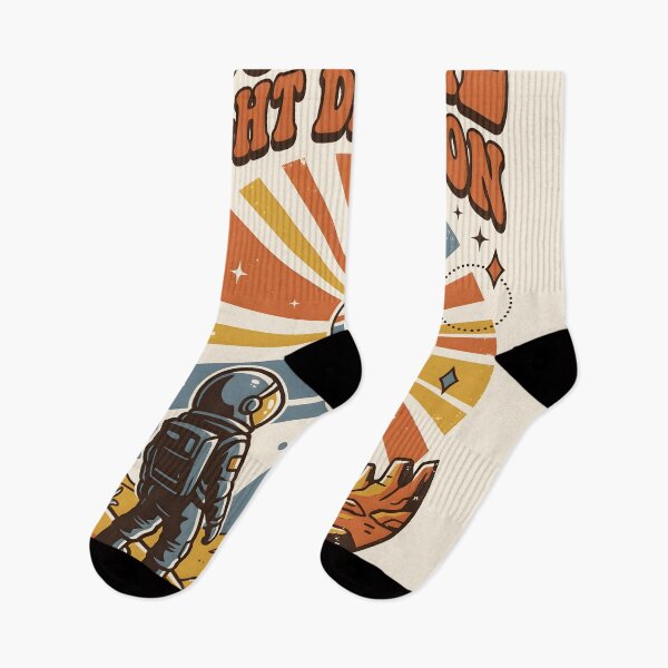 Item preview, Lost in the Right Direction Retro Astronaut designed and sold by hutofdesigns.
