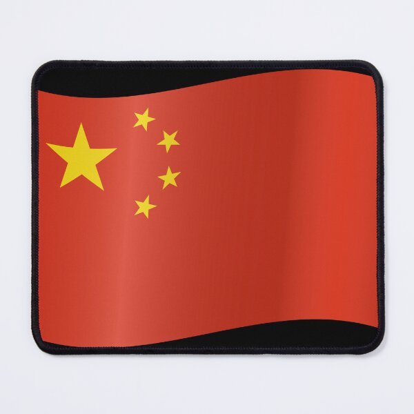 Item preview, China Waving Flag Minimalist Travel Pride Gift Design designed and sold by YAZ.