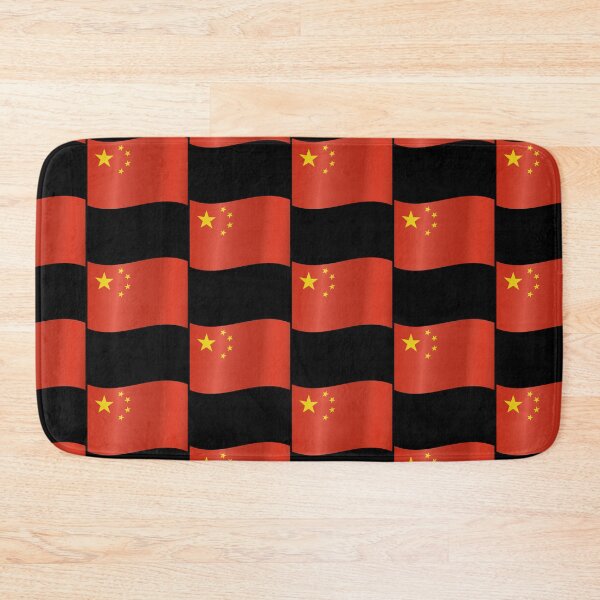 Item preview, China Waving Flag Minimalist Travel Pride Gift Design designed and sold by YAZ.