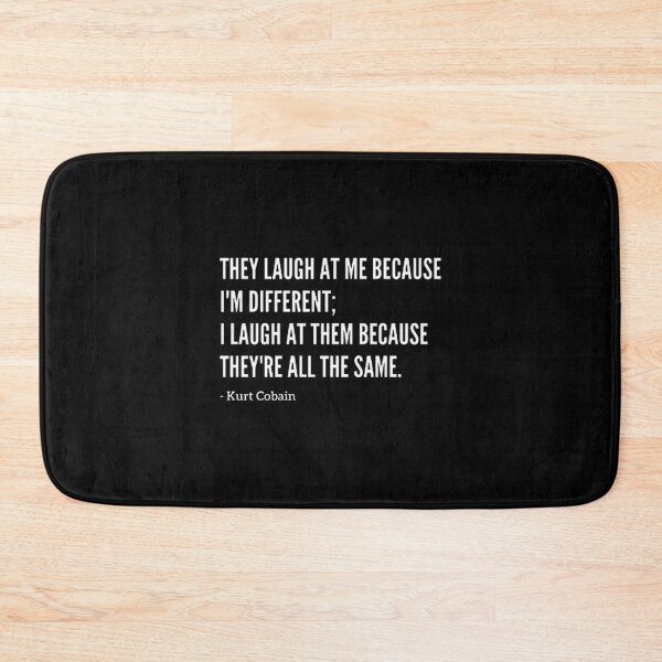 Item preview, They Laugh At Me Because I Am Different Grunge Aesthetic 90S Alternative Quote | Limited Edition designed and sold by netriic.