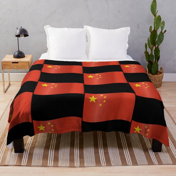 Item preview, China Waving Flag Minimalist Travel Pride Gift Design designed and sold by yazdogs.