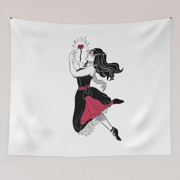 Item preview, fly with rose gothic designed and sold by designa077.