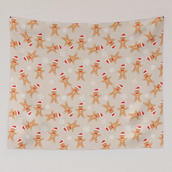 Item preview, Gingerbread Baby with Christmas Hat Print designed and sold by bestggraphico.