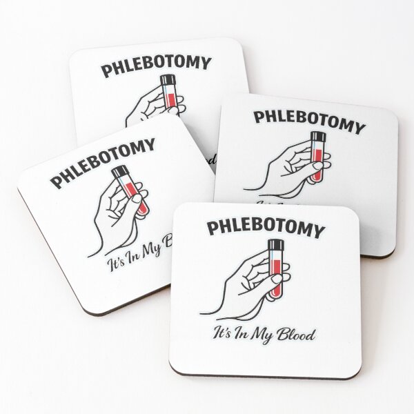 Item preview, Phlebotomy It Is In My Blood Minimalist Lab Tech designed and sold by Timeless Junction.
