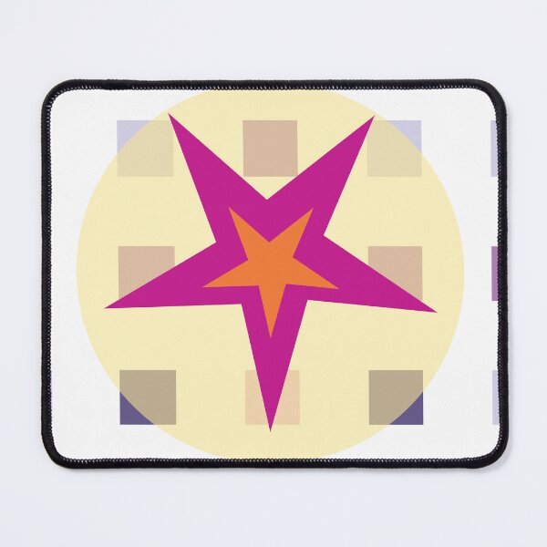 Item preview, Purple grid with star  designed and sold by katherine montalto.