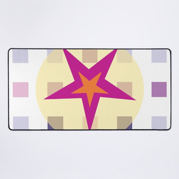 Item preview, Purple grid with star designed and sold by katherine montalto.