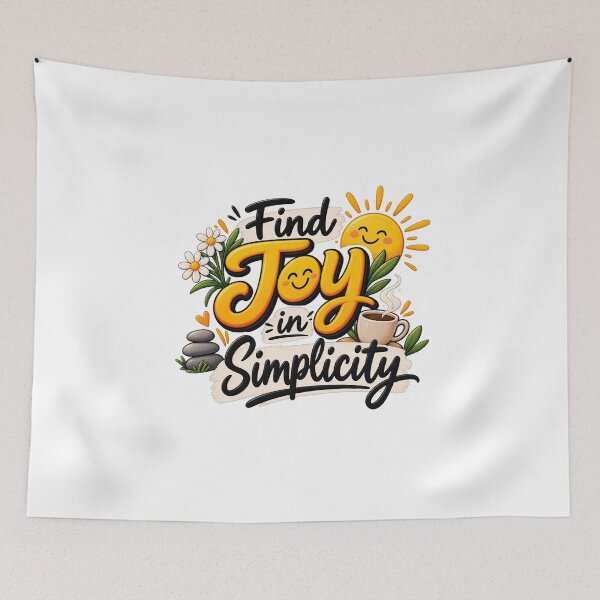 Item preview, Find Joy in Simplicity designed and sold by bolaAura.