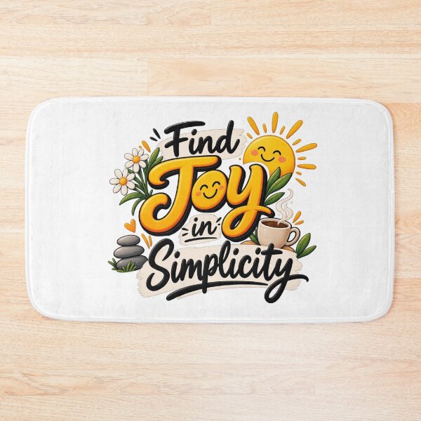 Item preview, Find Joy in Simplicity designed and sold by bolaAura.