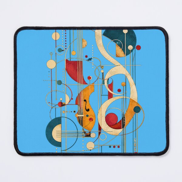 Item preview, Geometry on Musical Steroids – Jazz Music Art designed and sold by KissMy6 Industries.