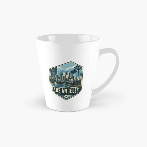 Item preview, Los Angeles California Estd 1781 City Travel Tourist Resident Hometown Souvenir Pride Coordinates designed and sold by Star3NowForMe.