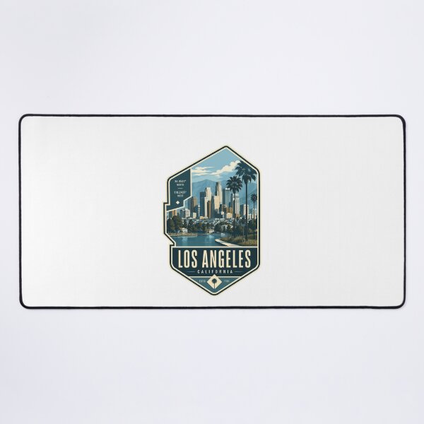 Item preview, Los Angeles California Estd 1781 City Travel Tourist Resident Hometown Souvenir Pride Coordinates designed and sold by Star3NowForMe.