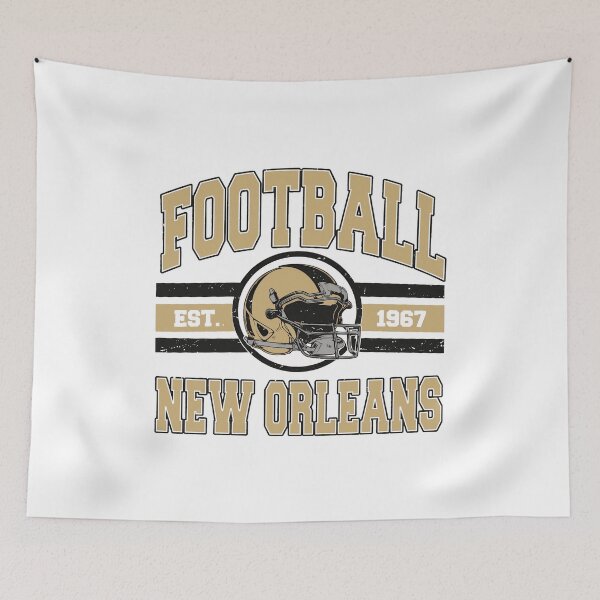 Item preview, Retro Football New Orleans Vintage Est 1967 Graphic designed and sold by yabrookings.