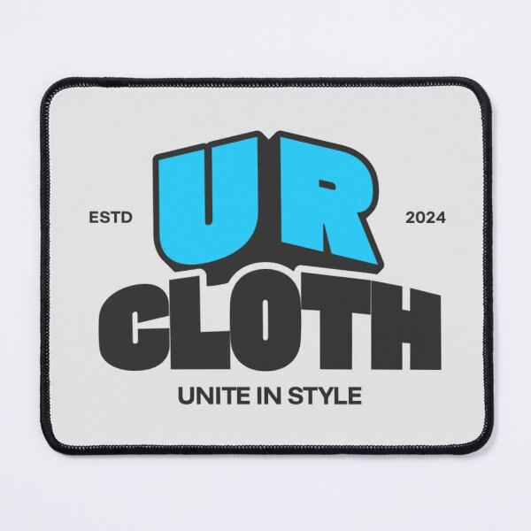 Item preview, UR CLOTH – Unite in Style | Modern Streetwear Typography designed and sold by MindMess Studio.
