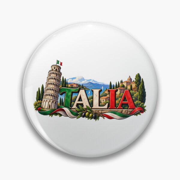 Item preview, Italia – Italy Travel Design with Leaning Tower of Pisa & Tuscany designed and sold by SVALANART.