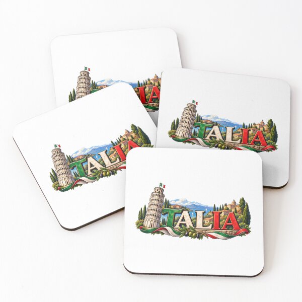 Item preview, Italia – Italy Travel Design with Leaning Tower of Pisa & Tuscany designed and sold by SVALANART.