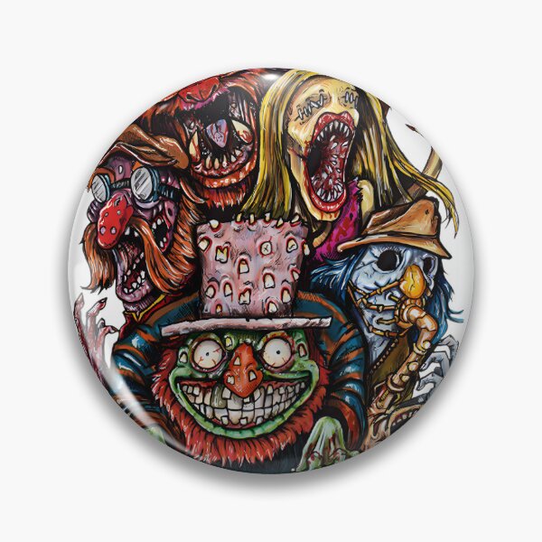 Item preview, Mr Teeth Lightning Chaos: Twisted Puppet Monster Horror Art | Limited Edition designed and sold by EinMM.