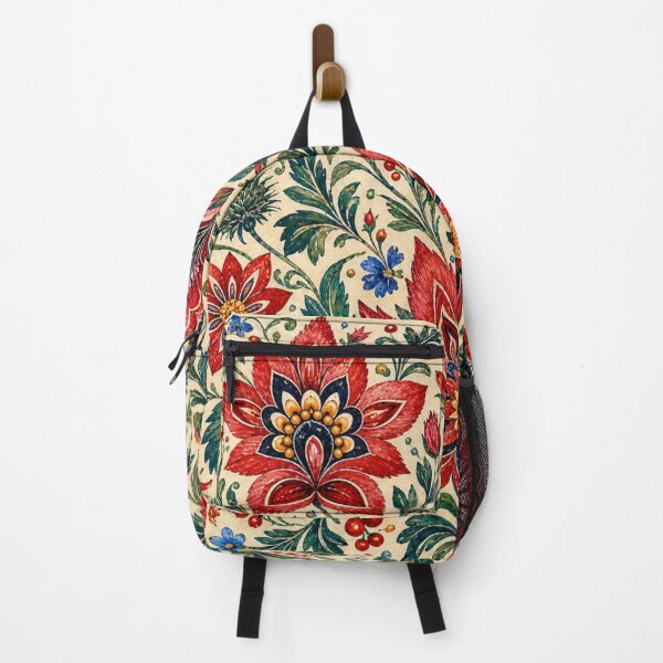 Item preview, Podhale Mountain Folk Flowers – Polish Folk Floral Art designed and sold by MarekoraStudio.