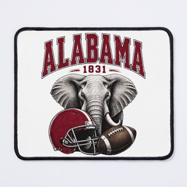 Item preview, Vintage State Elephant Football Fan designed and sold by llaRudicil8.
