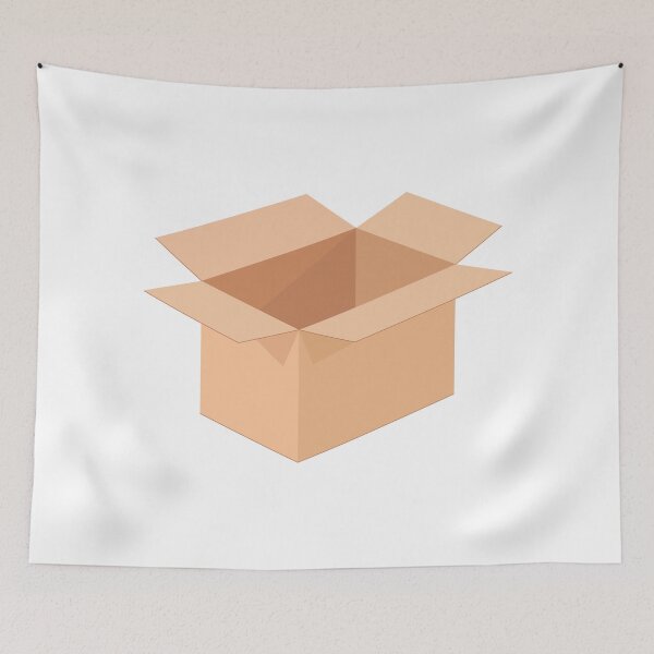 Item preview, Open Cardboard Shipping Box Icon designed and sold by VectorForge Studio.