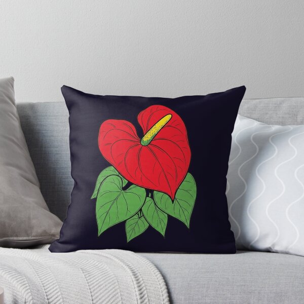 Item preview, Anthurium Andraeanum - Flamingo Flower Vintage Pop Art Botanical Print designed and sold by FreiherrPK.