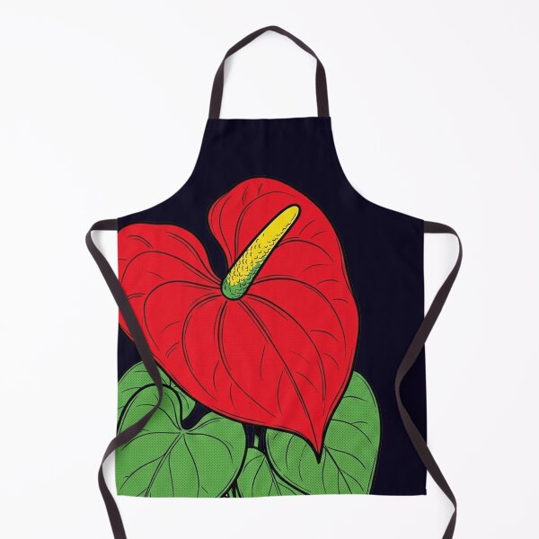 Item preview, Anthurium Andraeanum - Flamingo Flower Vintage Pop Art Botanical Print designed and sold by FreiherrPK.
