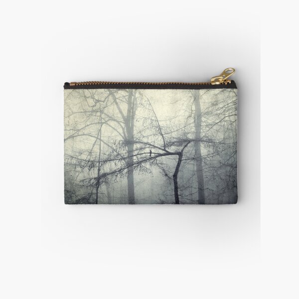 Item preview, Solitary Bird in a Misty Forest designed and sold by Dyrk Wyst Redbubble Shop.