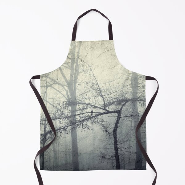 Item preview, Solitary Bird in a Misty Forest designed and sold by Dyrk Wyst Redbubble Shop.