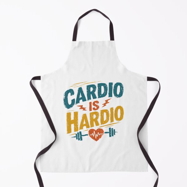 Item preview, Cardio Is Hardio Funny Workout Fitness Gym Exercise Humor designed and sold by HumansStuck12.