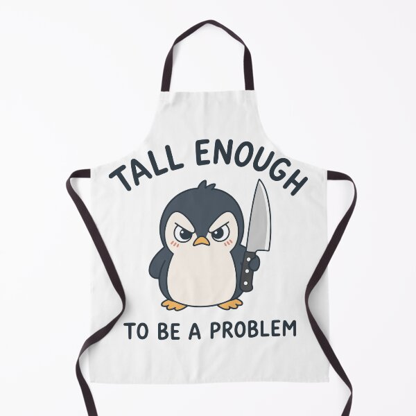 Item preview, Tall Enough To Be A Problem Penguin designed and sold by Doodlywood.