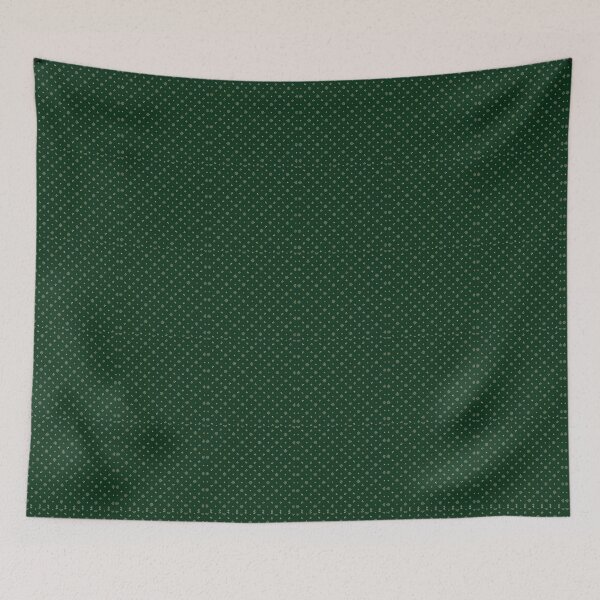 Item preview, Forest Green Mistletoe Snowflake Christmas  designed and sold by sadedream.