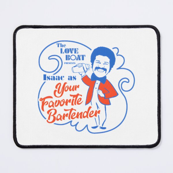 Item preview, The Love Boat Isaac As Your Favorite Bartender | Limited Edition designed and sold by EinMM.