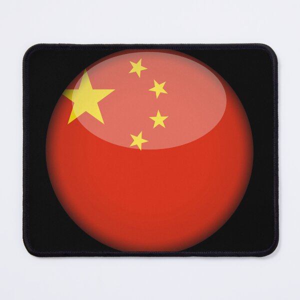 Item preview, China 3D Round Flag Chinese Heritage National Pride Design designed and sold by yazdogs.
