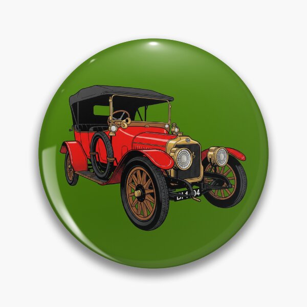 Item preview, 1913 Stellite 9HP - Vintage British Light Car Retro Pop Art designed and sold by FreiherrPK.