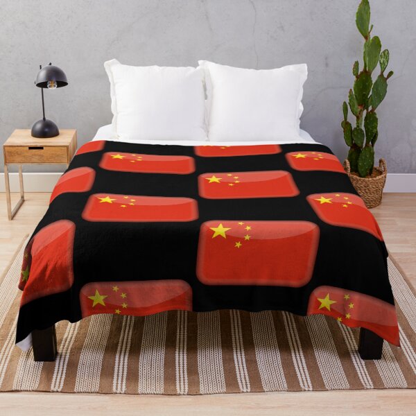 Item preview, China 3D Flag National Pride Chinese Heritage Design designed and sold by yazdogs.