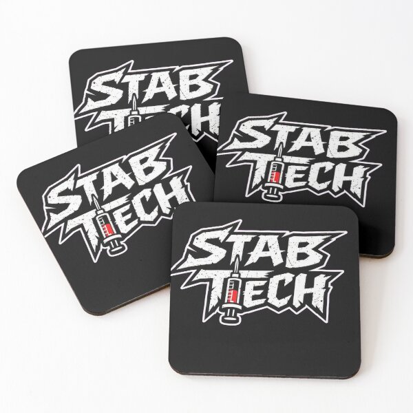 Item preview, Stab Tech Funny Phlebotomist Rock Style designed and sold by Timeless Junction.