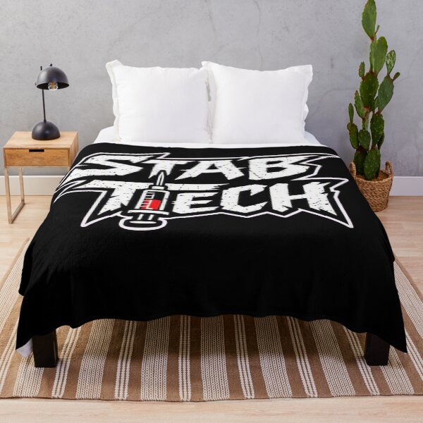 Item preview, Stab Tech Funny Phlebotomist Rock Style designed and sold by Timeless Junction.