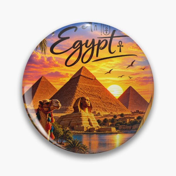 Item preview, Egypt Pyramids Sunset – Ancient Egypt Travel Design designed and sold by dody_shop.