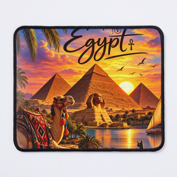Item preview, Egypt Pyramids Sunset – Ancient Egypt Travel Design designed and sold by dody_shop.